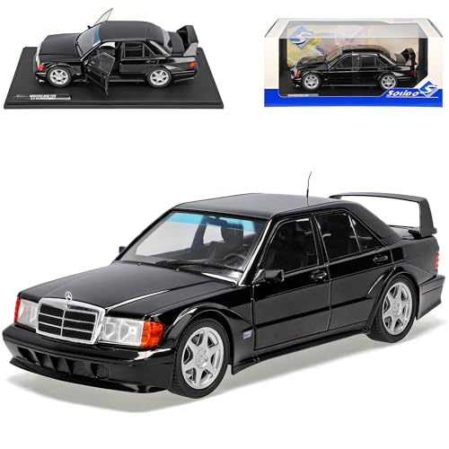 Mercedes-B C-Klasse 190E W201 2.5-16V Evolution II Schwarz 1982-1993 1/18 Solido Modell Auto mit individiuellem Wunschkennzeichen Mercedes-B C-Klasse 190E W201 2.5-16V Evolution II Schwarz 1982-1993 1/18 Solido Modell Auto mit individiuellem Wunschkennzeichen von Solido Mercedes-Benz