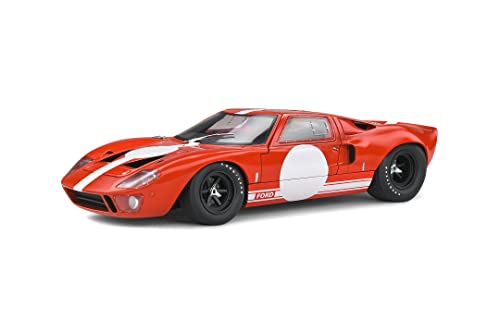 Solido Modellfahrzeug 1:18 Ford GT 40 red Racing S1803005 Rot 1/18ème von Solido