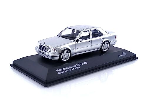 Mercedes W124 E60 AMG - glänzend Silver - 1994 von Solido