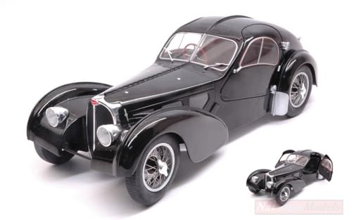 NEW SOLIDO SL1802101 Bugatti Atlantic SC 1937 Black 1:18 MODELLINO DIE Cast Model von Solido