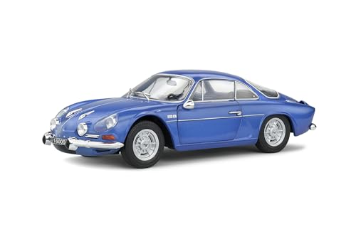 Solido 421189500 1:18 Alpine A110 1600S blau – 1969 – 1:18, Miniaturauto, Die-Cast-Fahrzeug von Solido