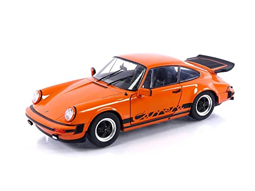 Solido 1:18 Porsche 911 3.2 orange Modellauto Modellfahrzeug von Solido