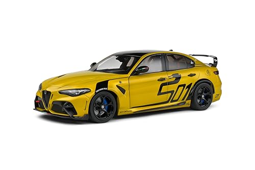 Solido 1:18 Alfa Romeo Giulia GTA NAGEMAAKT Yellow 2022 von Solido