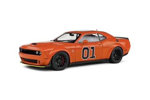 Solido 1:18 Dodge Challenger SRT 2023 orange Modellfahrzeug Solido 1:18 Dodge Challenger SRT 2023 orange Modellfahrzeug von Solido