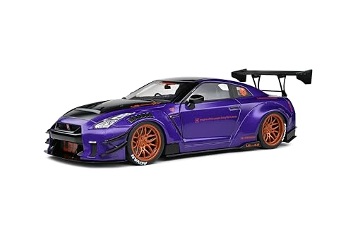 Solido 1:18 Nissan GT-R (R35) W/Liberty Walk Body KIT 2.0 Purple 2022 von Solido