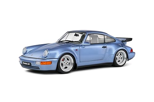 Solido 1:18 Porsche 911 (964) Turbo 1990 blau von Solido