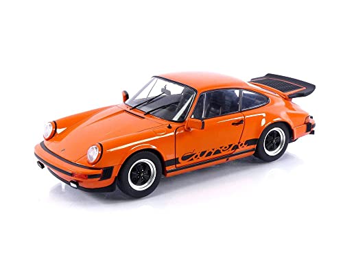 Solido 1:18 Porsche 911 3.2 orange Modellauto Modellfahrzeug von Solido