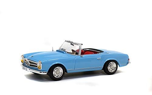 Solido 421436550-1:43 Mercedes Benz 230 SL, blau, 1963, Modellauto, Modellfahrzeug Solido 421436550-1:43 Mercedes Benz 230 SL, blau, 1963, Modellauto, Modellfahrzeug von Solido