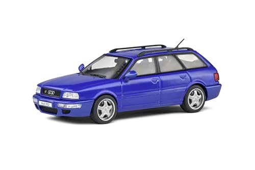 Solido 421436980 Audi RS2 Avant Aucun Modellfahrzeug, Blau, 1/43ème von Solido