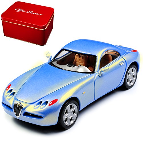 Solido Alfa Romeo Nuvola Coupe Blau Concept Messe Paris 1996 1/43 Modell Auto von Solido