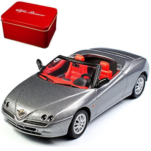Solido Alfa Romeo Spider 916 5. Generation Cabrio Grau 1994-2005 1/43 Modell Auto Solido Alfa Romeo Spider 916 5. Generation Cabrio Grau 1994-2005 1/43 Modell Auto von Solido