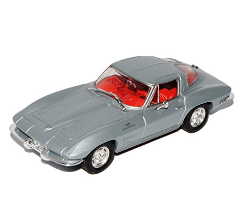 Solido Chevrolet Corvette C3 Stingray Coupe Silber 3. Generation 1967-1982 1/43 Modell Auto von Solido