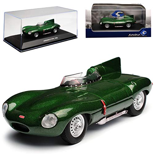 Solido Jaguar D D-Type Grün 1952 1/43 Modell Auto von Solido