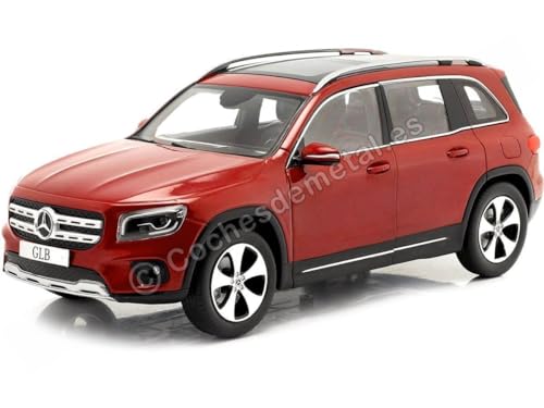 Solido Mercedes Benz GLB X247 AMG, SUV, Baujahr 2019, Modellauto, Maßstab 1:18, rot 421182600 von Solido