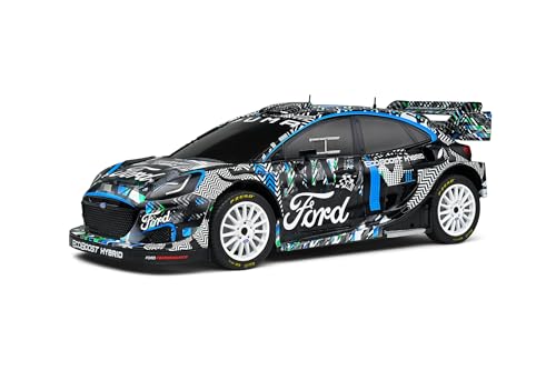 Solido Modellauto Maßstab 1:18 Ford Puma WRC schwarz Solido Modellauto Maßstab 1:18 Ford Puma WRC schwarz von Solido
