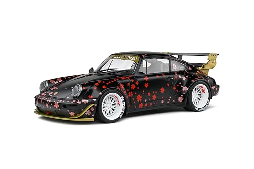 Solido Modellauto Maßstab 1:18 Porsche RWB schwarz von Solido