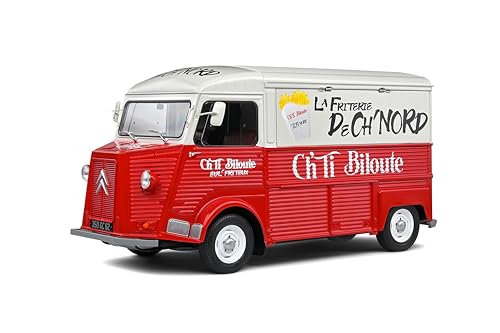 Solido S1804817 1:18 1969 Citroen Typ HY-Friterie CH'TI Biloute Sammlerstück Miniaturauto Multi von Solido