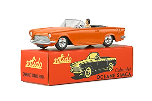 Solido Simca Oceane, 1959, Series 100, Modellauto, Maßstab 1:43, orange Solido Simca Oceane, 1959, Series 100, Modellauto, Maßstab 1:43, orange von Solido