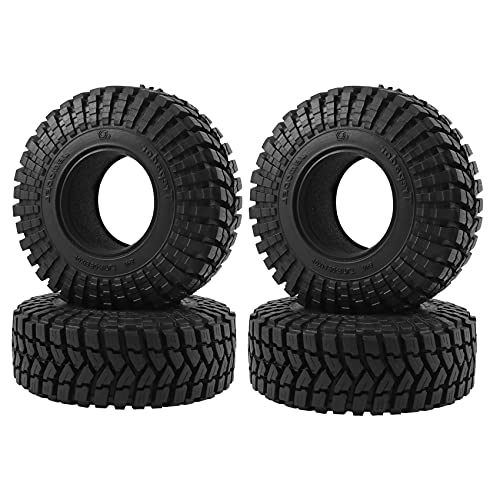 Solimind 4PCS 110x39MM 1,9 Gummi Radreifen Reifen für 1/10 RC Crawler Auto Axial SCX10 90046 SCX10 III AXI03007 TRX4 D90 von Solimind