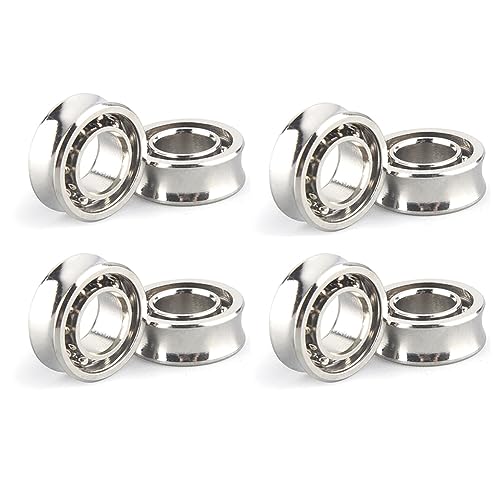 Solimind 8-Teiliges Stahl R188 KK Lager, Schnell Reagierende Hoch-Kohlenstoff-Chromstahl-Lager R188 U- Nut-Teile Zubehör für Yoyos Modelle Solimind 8-Teiliges Stahl R188 KK Lager, Schnell Reagierende Hoch-Kohlenstoff-Chromstahl-Lager R188 U- Nut-Teile Zubehör für Yoyos Modelle von Solimind
