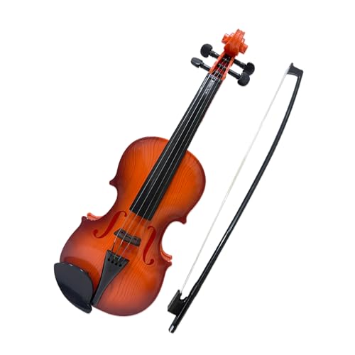 Solinder Violin Simulierte Musik Praxis Set - Perfekte Verarbeitung, Leistung, Bühnengeschenke für Anfänger - Verstellbare Saiten von Solinder