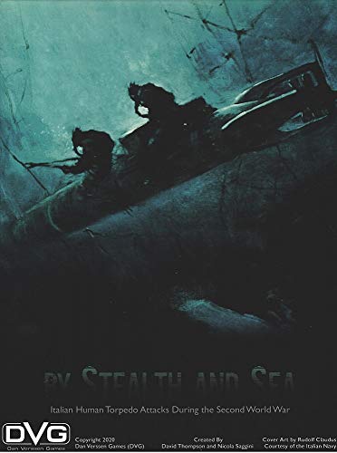 Solitaire Wargame by Stealth and Sea - Italian Human Torpedo Attacks During WW2 von Dan Verssen Games