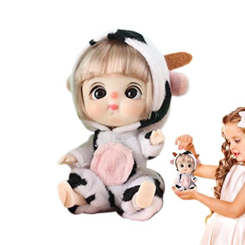 Sollee Gelenke Bewegliche Puppenspielzeuge,Reborn Babies Puppen - Einzigartige süße Actionfigur, kleine Babypuppen,Entzückende Baby-Spielzeugpuppen als Anziehspielzeug für Kinder und Erwachsene Sollee Gelenke Bewegliche Puppenspielzeuge,Reborn Babies Puppen - Einzigartige süße Actionfigur, kleine Babypuppen,Entzückende Baby-Spielzeugpuppen als Anziehspielzeug für Kinder und Erwachsene von Sollee