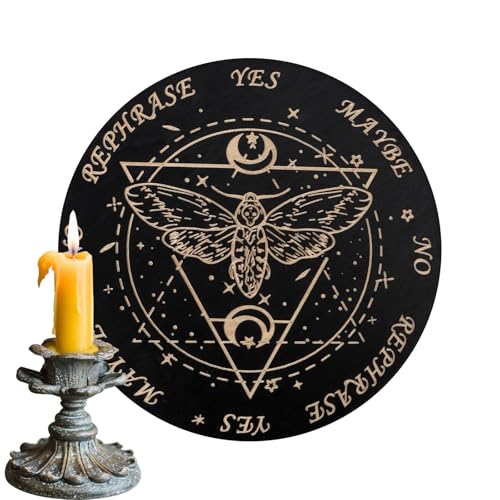 Sollee Pendelbrett Für Wahrsagerei - Spiritismus Bretter Mit Buchstaben Holz Zeiger | Spielbrett Für Séancen Gesellschaftsspiel Wahrsagebrett Für Feiern Und Zusammenkünfte Sollee Pendelbrett Für Wahrsagerei - Spiritismus Bretter Mit Buchstaben Holz Zeiger | Spielbrett Für Séancen Gesellschaftsspiel Wahrsagebrett Für Feiern Und Zusammenkünfte von Sollee