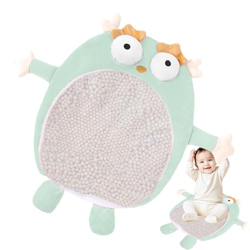 Sollee Sensorik Spielmatte | Baby Einschlafpuppe | Lernspielzeug Mit Quietschfunktion Für Beruhigung Kinderzimmer Deko Reise Zuhause Taktile Entwicklung von Sollee