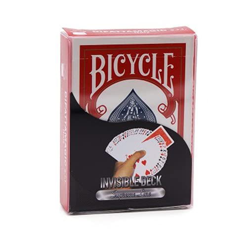 Kartenspiele Bicycle - Invisible Deck - Supreme line Red von Tavoloverde
