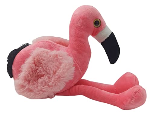 Kuscheltier Plüschtier XXL Plüsch Flamingo pink aus niciweichem Stoff für Mädchen, Jungen & Babys Flauschiges Stofftier zum Spielen (Flamingo 38 cm) von Soma