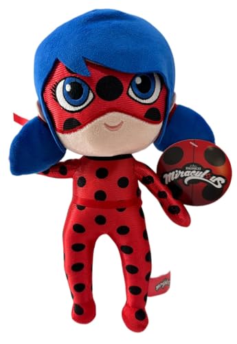 Miraculous Ladybug Cat Noir Plagg Tikki Kwami Lifesize Plagg Kuscheltier Plüsch Plüschtier (Miraculous Ladybug 30 cm) von Soma