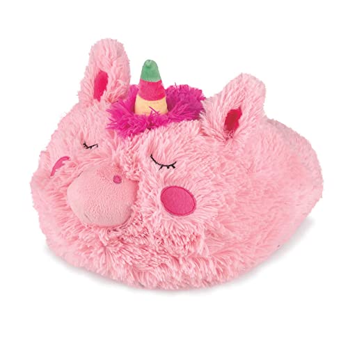 Soma Fußwärmer Handwärmer Kuschelwarmies Kuschelfreunde Wärmekissen Stofftier Kuscheltier Plüschtier (Einhorn Unicorn, Fußwärmer 35 cm x 25 cm x 16 cm) von Soma