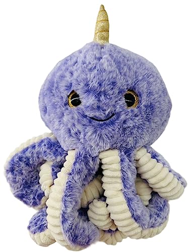 Soma Niedliche Krake Plüsch Spielzeug Octopus Puppe Kuscheltier Cartoon Oktopus Stofftiere Plüschtiere Geburtstag Geschenk XXL (70 cm, Lila) von Soma