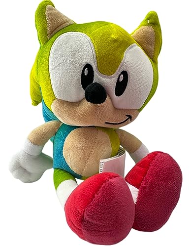 SEGA - Sonic The Hedgehog Plüschtier 30 cm, Kuscheltier (Rainbow Grün) von Soma