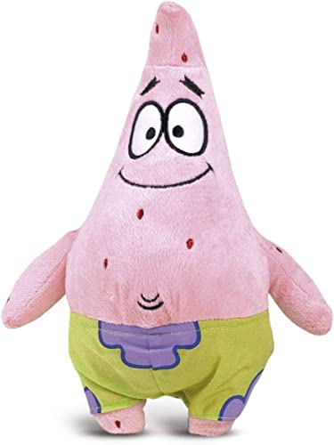 Sponge Bob Schwammkopf Spongebob Kuscheltier XXL 31cm Plüschtier Stofftier Geschenk für Mädchen Jungen und Kinder (Patrick 31 cm) von Soma