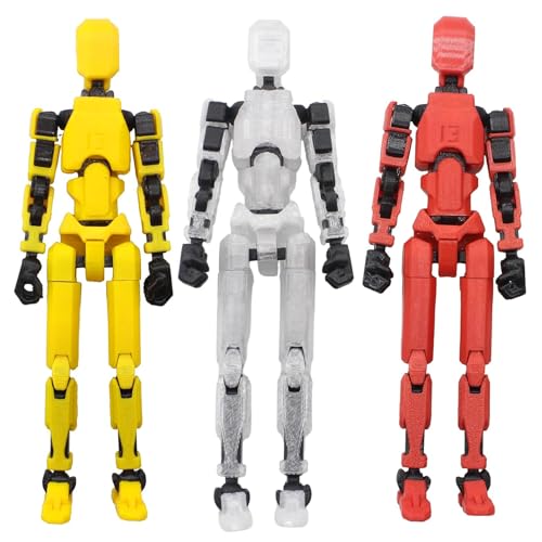 Robot Model,Flexible Toys Model for Home Decoration,Joint Man Multi-Jointed Toys Model Figure,Joint Art Figure for Home Office Desk Decoration,Childrens Entertainmen,Supplies Gift (Seeds) von Somerway