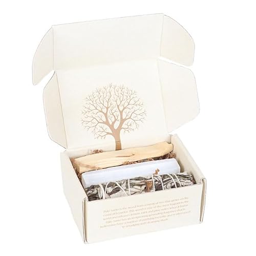 Something Different Wholesale Yerba Santa Crystal Energy Cleansing Kit - Palo Santo, Selenit, Obsidian & Yerba Santa Bundle for Emotional Healing, Protection & Spiritual Renewal Something Different Wholesale Yerba Santa Crystal Energy Cleansing Kit - Palo Santo, Selenit, Obsidian & Yerba Santa Bundle for Emotional Healing, Protection & Spiritual Renewal von Something Different Wholesale