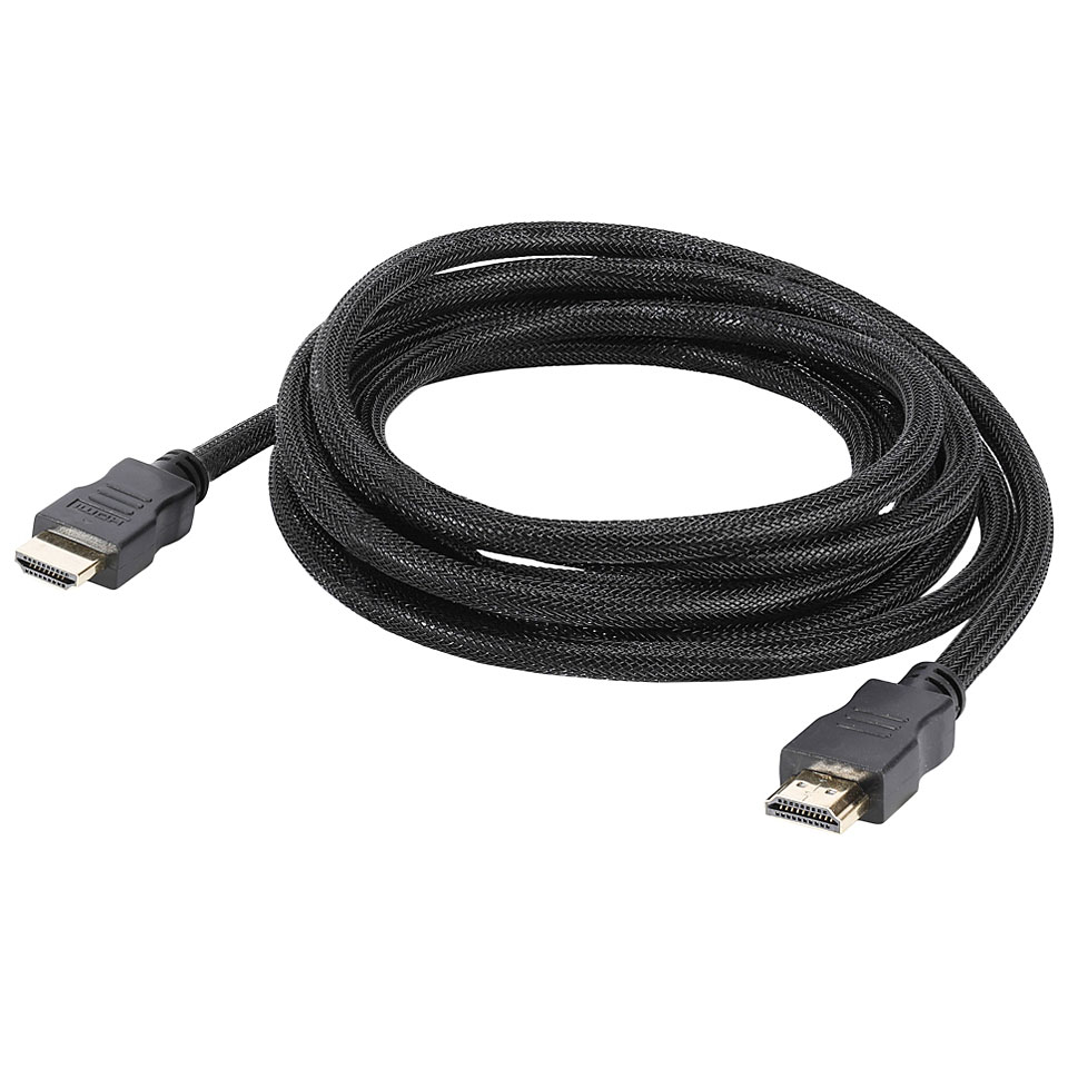Sommer Cable HDMI Cable 3 m HD14-0300-SW Steuerkabel Sommer Cable HDMI Cable 3 m HD14-0300-SW Steuerkabel von Sommer Cable