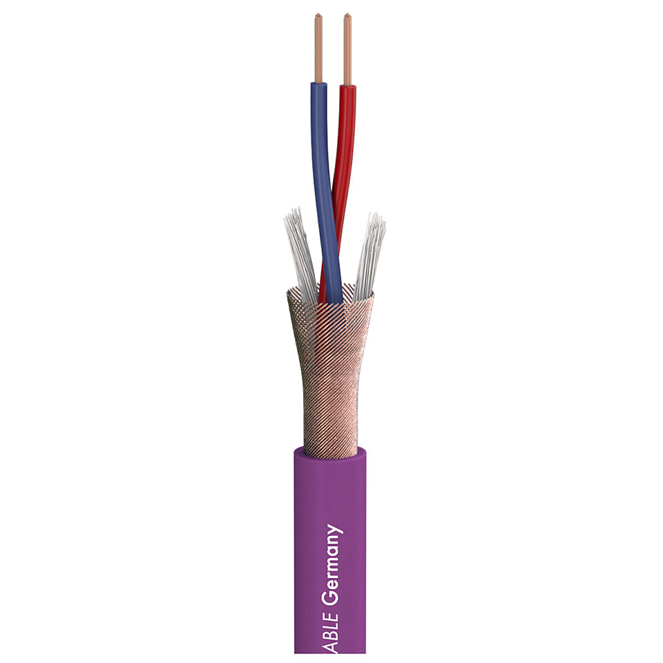 Sommer Cable Stage 22 Highflex violett Meterware Audiokabel von Sommer Cable