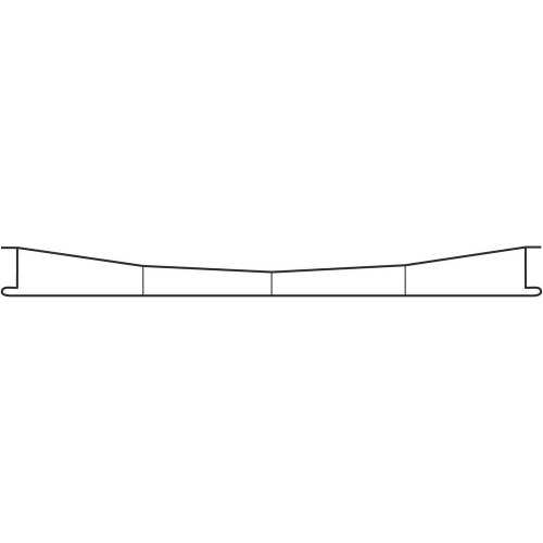 H0-H0m SO Fahrdraht 229mm, 5er Set von Sommerfeldt