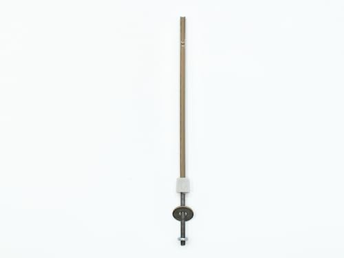 Sommerfeldt 300 H-Profil-Mast aus Neusilber ohne Ausleger, 98mm Hoch der SBB - H0/H0m - 1 Stück im Beutel von Sommerfeldt