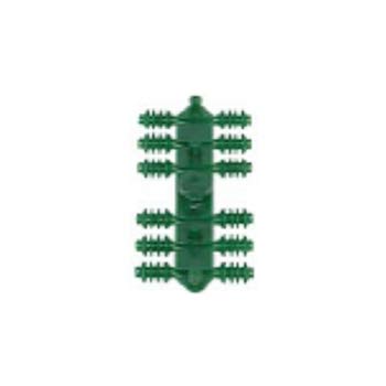 Sommerfeldt H0 Rillen-Isolator für Oberleitung, grün (24 Stck) von Sommerfeldt