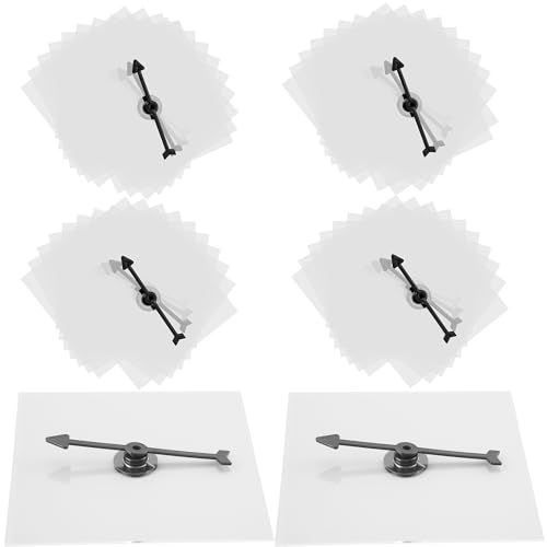 Transparente Spinner, trocken abwischbar, Mathematik-Spiel, Spinner mit rotierenden Pfeilen für Klassenzimmer, Mathematik, Lehrwerkzeug, Schule, Familie, Urlaub, Partyspiel, 48 Stück Transparente Spinner, trocken abwischbar, Mathematik-Spiel, Spinner mit rotierenden Pfeilen für Klassenzimmer, Mathematik, Lehrwerkzeug, Schule, Familie, Urlaub, Partyspiel, 48 Stück von Sonarun