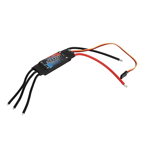 Sonew Bürstener Elektrischer Geschwindigkeit Controller für RC -Auto und Boot - Bidirektional 50A ESC mit Schneller Reaktion und Einfache Installation in Schwarz Sonew Bürstener Elektrischer Geschwindigkeit Controller für RC -Auto und Boot - Bidirektional 50A ESC mit Schneller Reaktion und Einfache Installation in Schwarz von Sonew