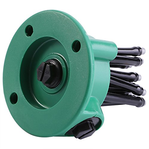 Sonew Vielseitiger Einstellbarer Gartensprinklersystem für Effiziente Rasenbewässerung - 2pcs Wasserfallsprinker für Gemüse und Blumenbeete mit Flexiblen Düsen - Passt Rasen, Terrassen, Sonew Vielseitiger Einstellbarer Gartensprinklersystem für Effiziente Rasenbewässerung - 2pcs Wasserfallsprinker für Gemüse und Blumenbeete mit Flexiblen Düsen - Passt Rasen, Terrassen, von Sonew