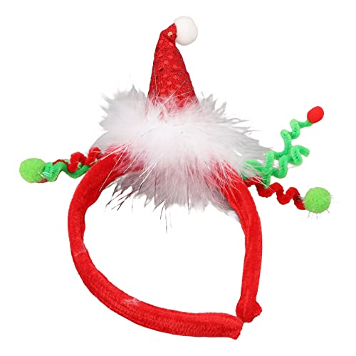 Weihnachtsstirnband Gesicht Waschen Haarband Niedlich Schönes Design Bunte Weihnachtskopfbedeckung für Erwachsene) (Hut (G685)) von Sonew