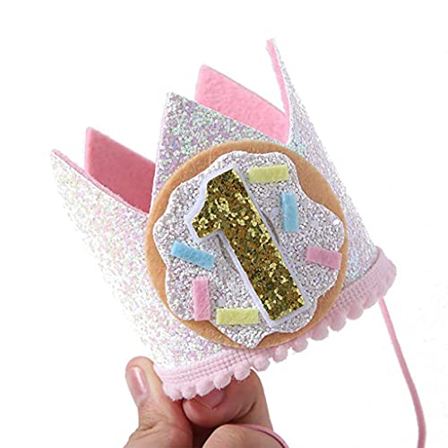 Gag Kinder und Erwachsene, 1 Set Geburtstagskrone, Ornamente, Partyzubehör für kreatives Zubehör, Halloween-Zubehör, Geburtstagsparty-Ornamente von Songelt