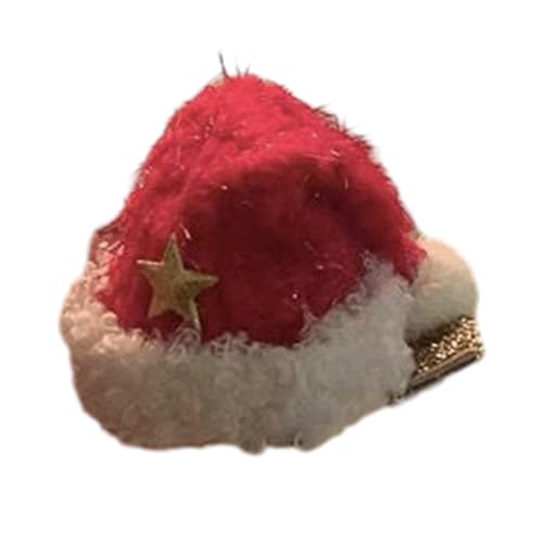 Party-Haarspange, pelzige Weihnachtsmannmütze, Kopfbedeckung, Glitzer-Haarspange für Halloween, Weihnachten, Kopfschmuck, Partyzubehör, Weihnachtsmannmütze, Herren Party-Haarspange, pelzige Weihnachtsmannmütze, Kopfbedeckung, Glitzer-Haarspange für Halloween, Weihnachten, Kopfschmuck, Partyzubehör, Weihnachtsmannmütze, Herren von Songelt