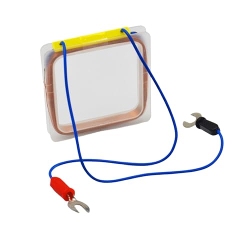 Quadratische Kupferspule für Elektromagnetismus-Experiment, hohe Leitfähigkeit, Physik, Lehrhilfe, pädagogische Laborausrüstung, quadratische Spule für STEM-Experimente Quadratische Kupferspule für Elektromagnetismus-Experiment, hohe Leitfähigkeit, Physik, Lehrhilfe, pädagogische Laborausrüstung, quadratische Spule für STEM-Experimente von Songelt